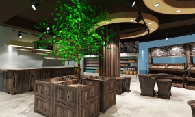 超市装修设计案例图,超市装修设计案例图