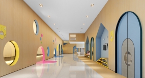 上海松江区慈生民办幼儿园,幼儿园设计效果图