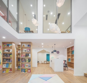 儿童早教中心空间设计效果图,儿童早教中心空间设计效果