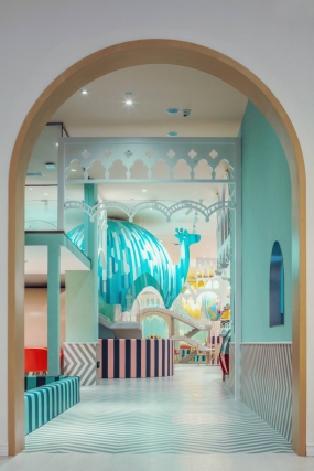 儿童游乐生活馆设计效果图,游乐生活馆设计效果图