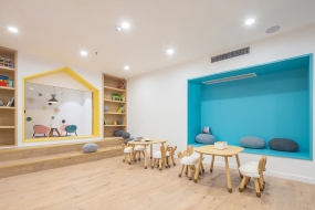 早教中心装修设计布局图,早教中心装修设计布局