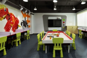 大型培训中心装修设计实景图,培训中心装修设计实景图