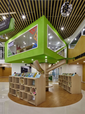 大型早教中心装修设计实景图,早教中心装修设计实景图