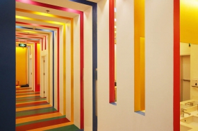 小型幼儿园装修设计实景图,幼儿园装修设计实景图