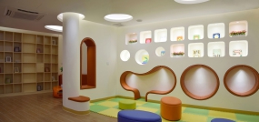 500平早教中心设计效果图,早教中心设计效果图