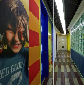 乐高培训中心装饰实景图,培训中心装饰实景图