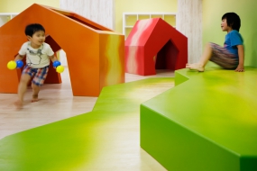 上海美丘第一幼儿园,幼儿园空间设计图