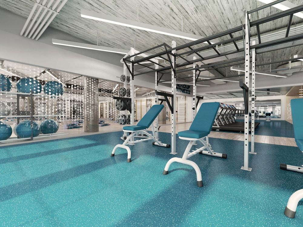 健身房空间设计图片,健身房空间图