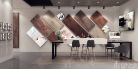 时尚展厅设计效果图,展厅设计图分享