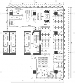 办公室装修平面图,办公室装修效果图