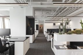 办公室区域设计效果图