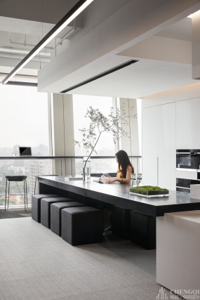 洽谈区装修设计效果图,洽谈区设计效果图