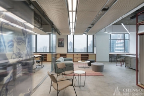 办公室洽谈区设计效果图,办公室洽谈区装修设计图