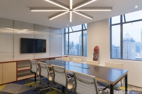 工业loft风会议室装修设计图,会议室装修设计效果图