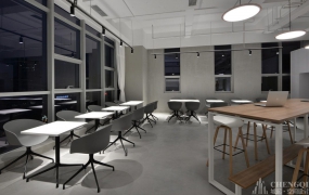 办公室开放区装修设计效果图欣赏,办公室开放区装修设计效果图