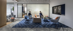 现代简约风格办公室装修设计效果图