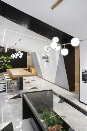 办公室设计效果图欣赏,办公室装修设计效果图