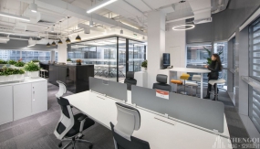 办公室装修设计效果图欣赏,办公室装修设计效果图欣赏