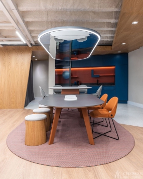 现代简约类型洽谈区装修设计效果图,洽谈区装修设计效果图