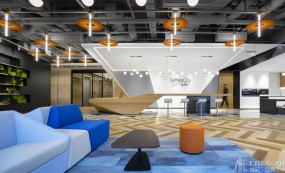 工业风办公室装修设计效果图