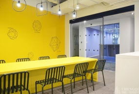 办公室活动区装修设计效果图,办公室装修设计图欣赏