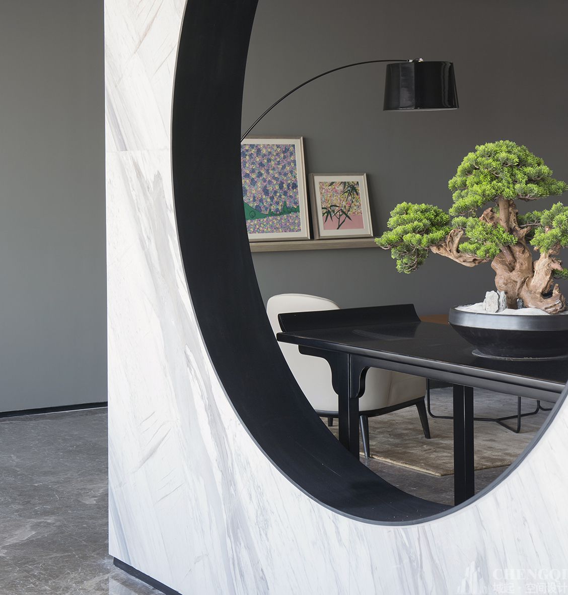 现代简约SPA会所设计效果图,简约SPA会所设计效果图