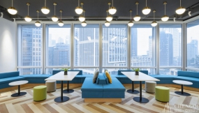 工业风办公室休息区设计效果图