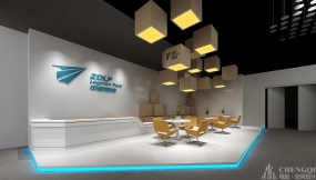 简约风展厅装饰设计效果图,简约风展厅装饰设计