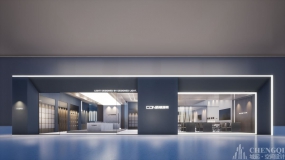 现代时尚风展示馆装饰效果图,现代时尚展示馆效果图