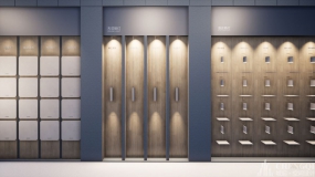 现代时尚风展示馆装饰案例图,时尚风展示馆案例图