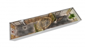 丝绸文化展厅装饰案例图,丝绸文化展厅案例图