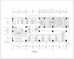 网吧空间设计平面图,网吧空间装饰平面图