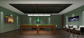 台球室空间设计图片,台球室空间设计实景图