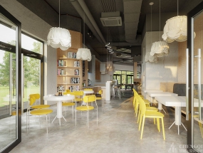 台球俱乐部装饰实景图,台球俱乐部装饰案例图