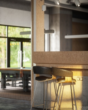 台球厅空间装饰效果图,台球厅空间设计图片