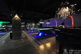 台球厅设计案例图,台球厅设计效果图