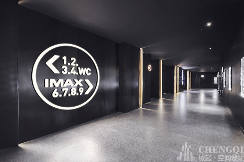 大型电影院设计布局图,大型电影院空间设计案例图