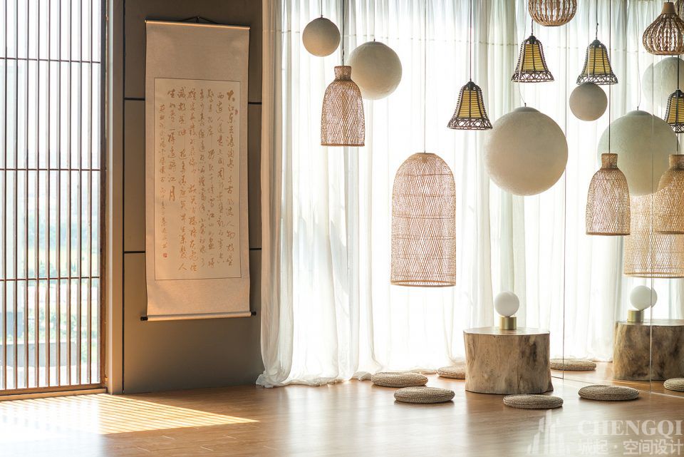 瑜伽养生馆装饰图片,瑜伽养生馆装饰案例图