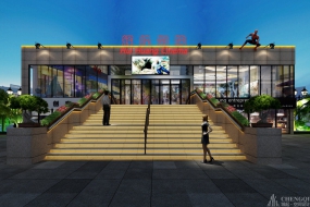 电影院空间设计效果图,电影院空间设计布局图