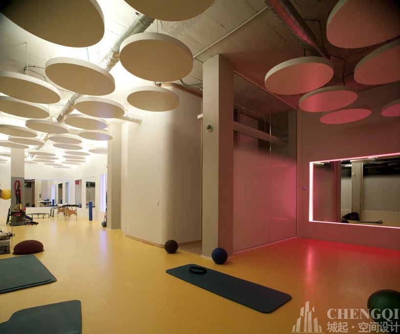 瑜伽馆设计布局图,瑜伽馆空间设计布局图