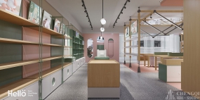 母婴店设计实景图,母婴店设计布局图