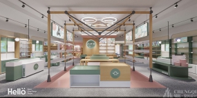 母婴店装饰效果图,母婴店设计图片