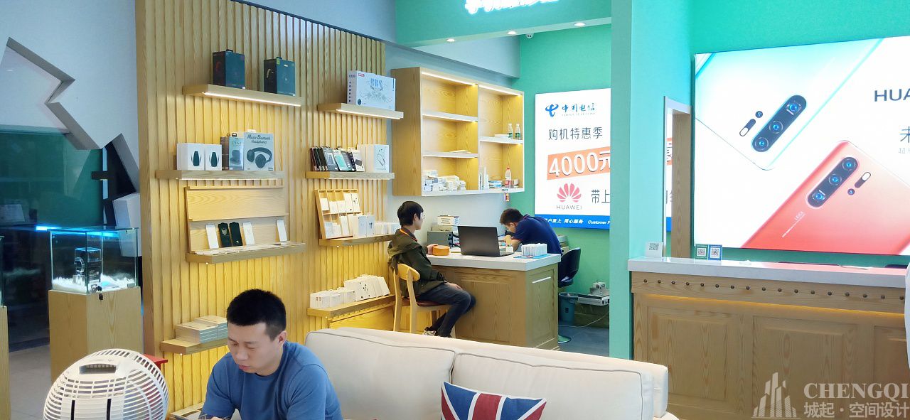 手机店空间设计效果图,手机店装饰图片