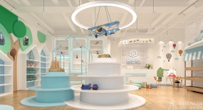 孕婴店装饰效果图,孕婴店设计图片