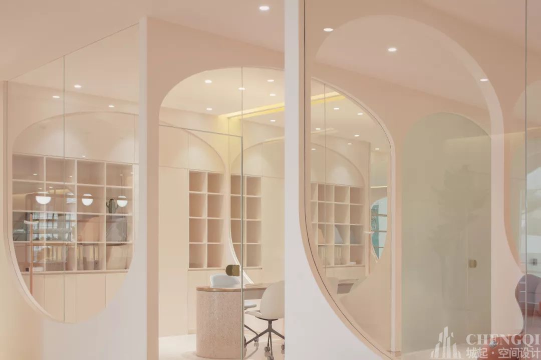 美容院空间设计实景图,美容院空间设计布局图