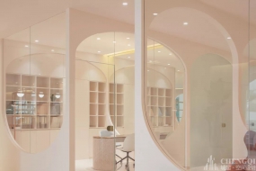 美容院空间设计实景图,美容院空间设计布局图