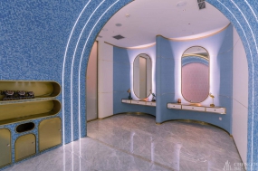 美容店设计布局图,美容店设计效果图