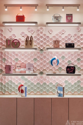 女装店装饰布局图,女装店装饰效果图