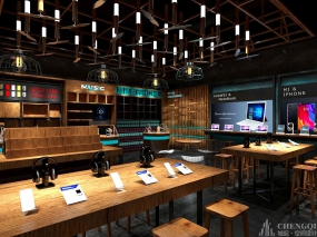 智能数码店装修设计图片