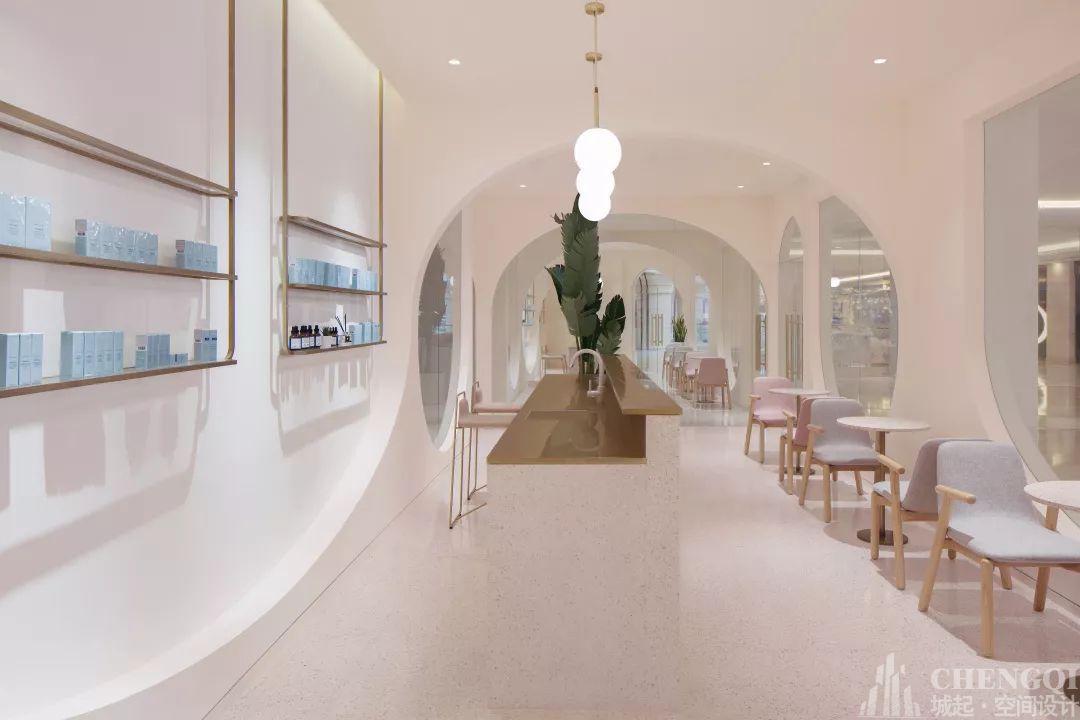 美容院装修设计图片,美容院装修设计实景图